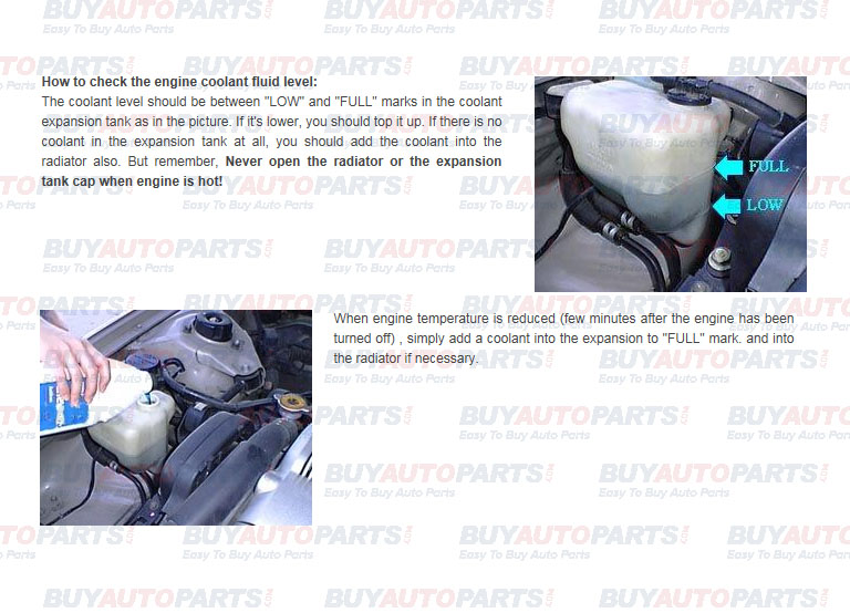 How To Check and Fill Coolant