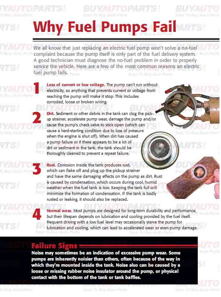 Why Fuel Pumps Fail