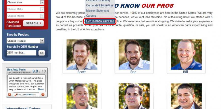 Get To Know Our Pros