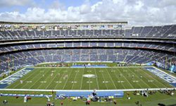 NFL Chargers Driving Dodge Chargers