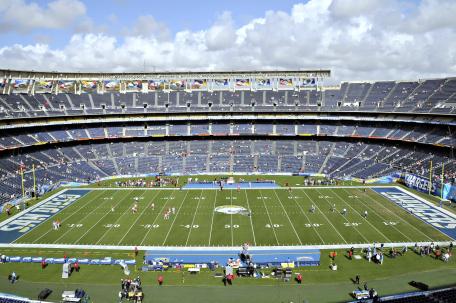 NFL Chargers Driving Dodge Chargers