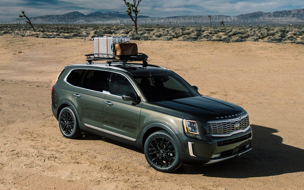 2019 Kia Telluride SUV at the North American International Auto Show