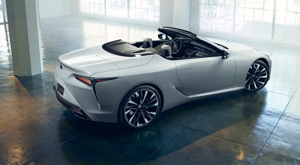 2019 Lexus LC 500 Convertible concept at NAIAS Detroit