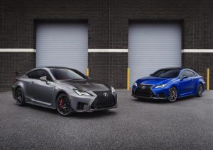 2019 Lexus RC F and RC coupe at the North American International Auto Show