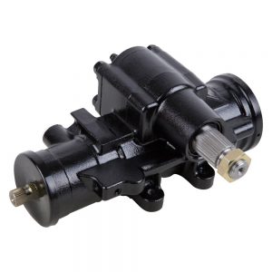Saginaw 68/86 power steering gearbox, black metal automotive part