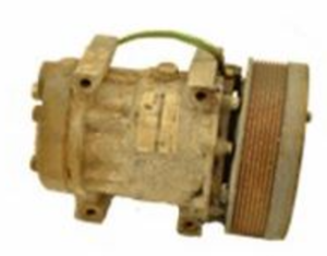 rusted ac compressor