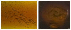 dark air conditioning oil