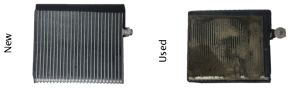 dirty ac evaporator