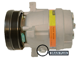 ac compressor drain plug