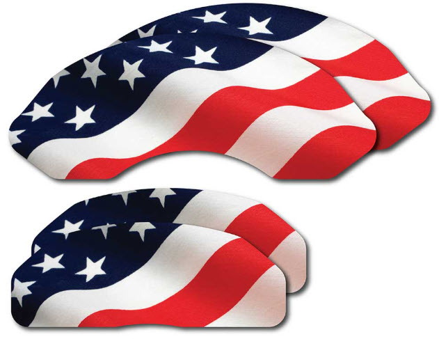 MGP American Flag Brake Caliper Covers – Made in the USA