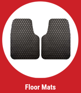 Black rubber floor mats for cars, a holiday gift idea for gearheads