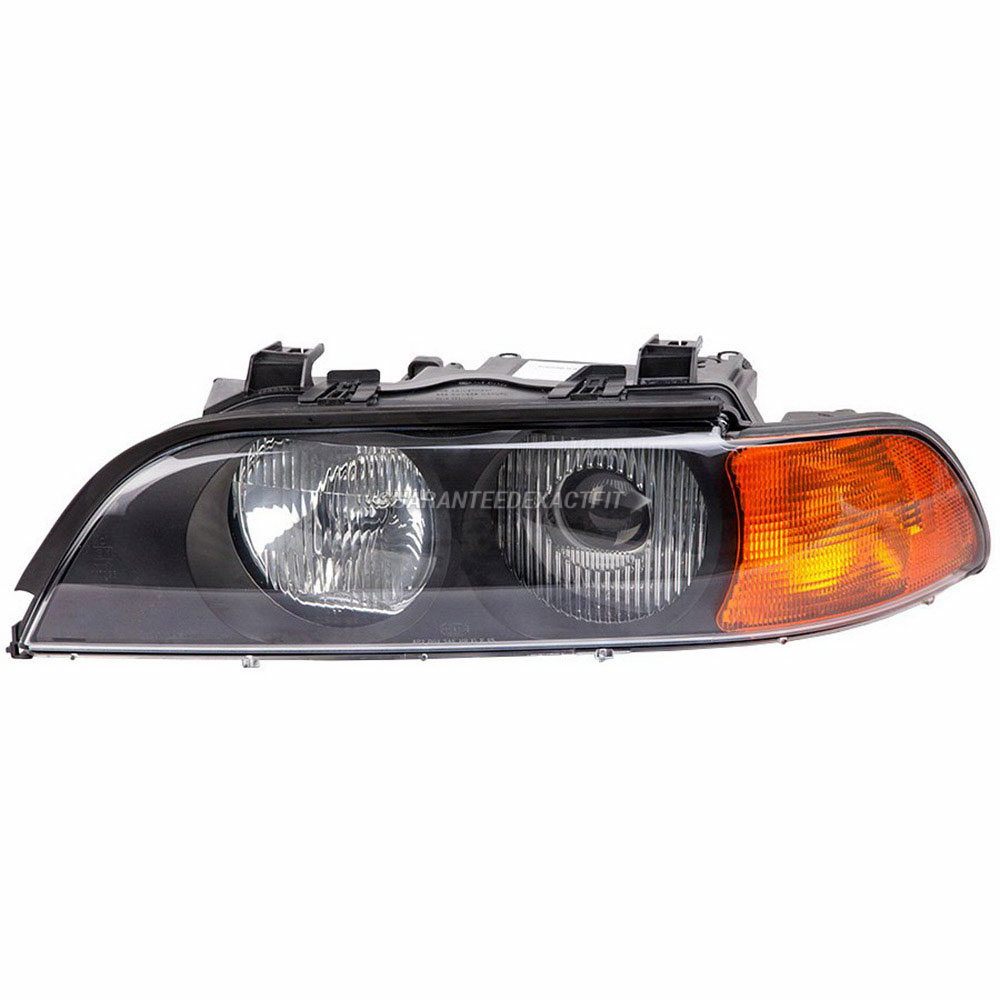 2000 Bmw 540 Headlight Assembly Pair