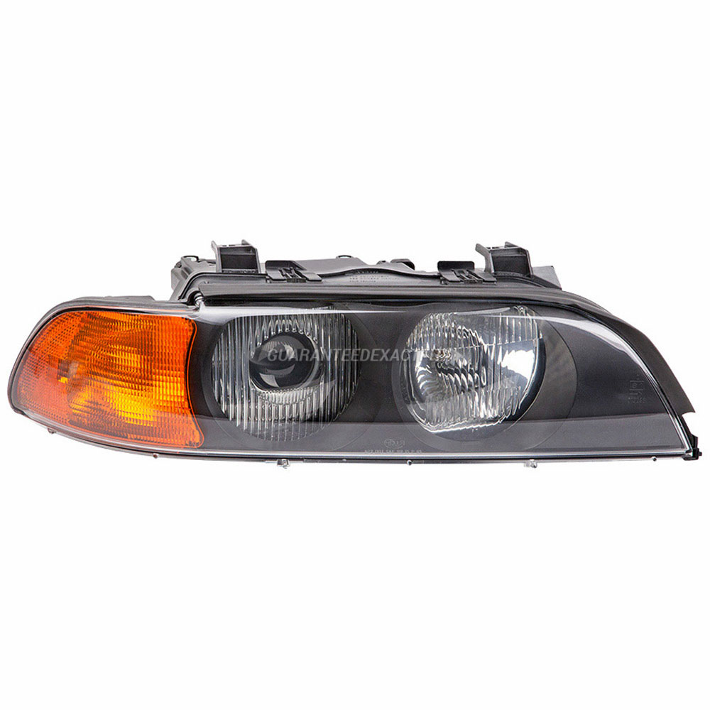 2000 Bmw 540 Headlight Assembly Pair
