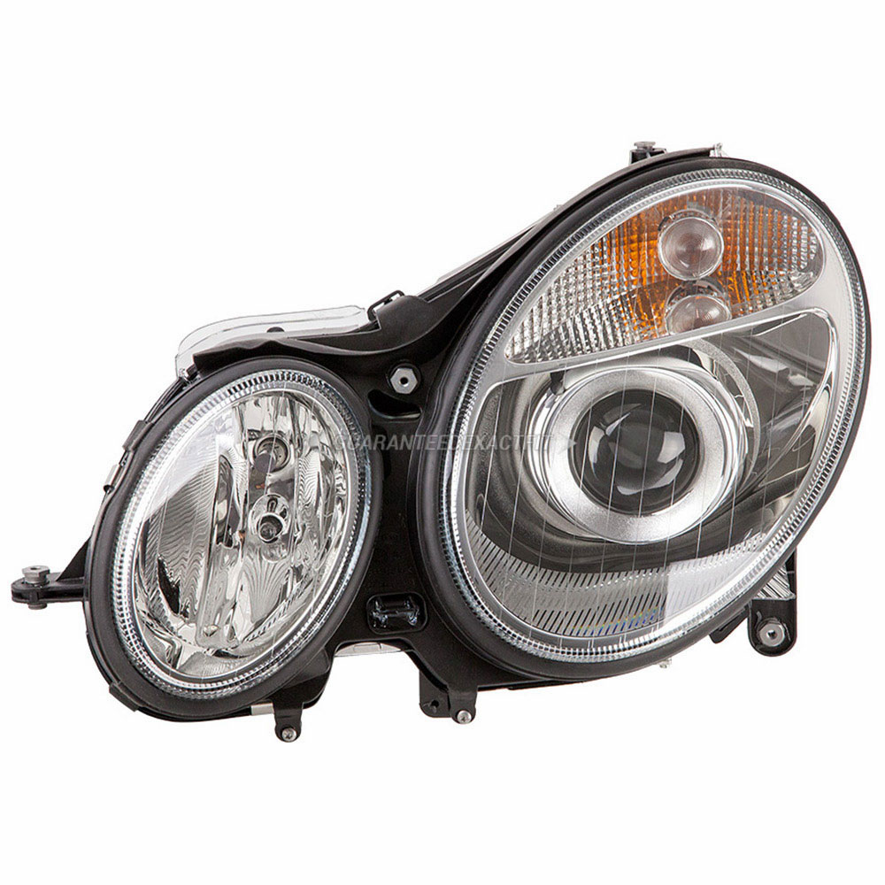 2003 Mercedes Benz E320 Headlight Assembly Pair