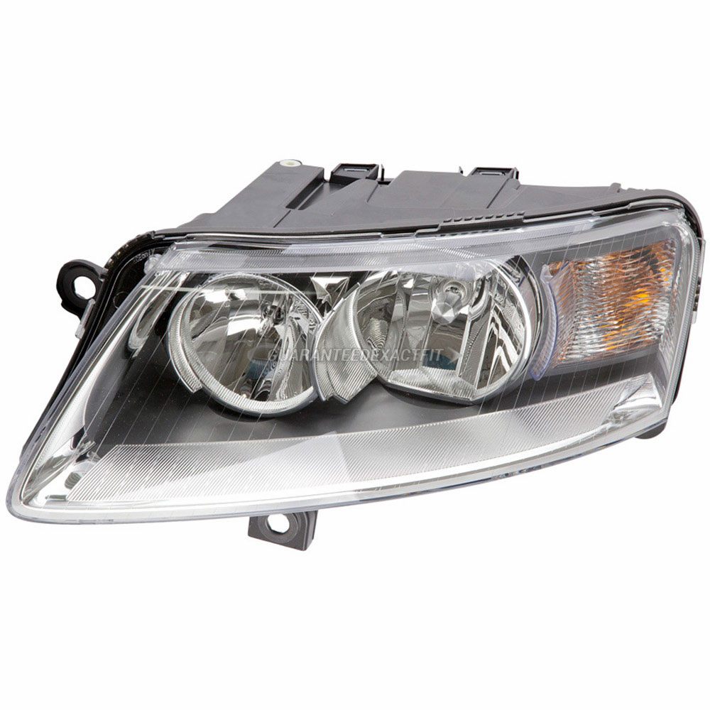 2006 Audi A6 Headlight Assembly Pair
