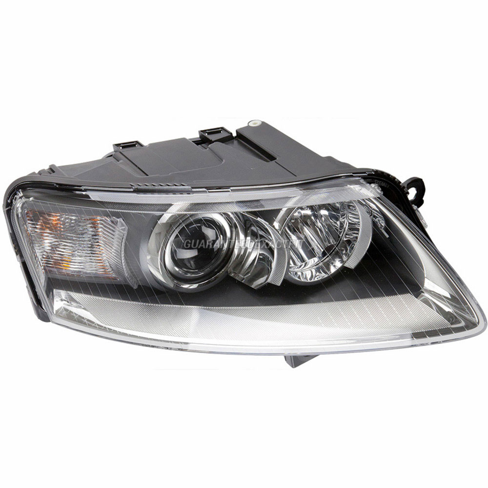 2007 Audi A6 Headlight Assembly Pair