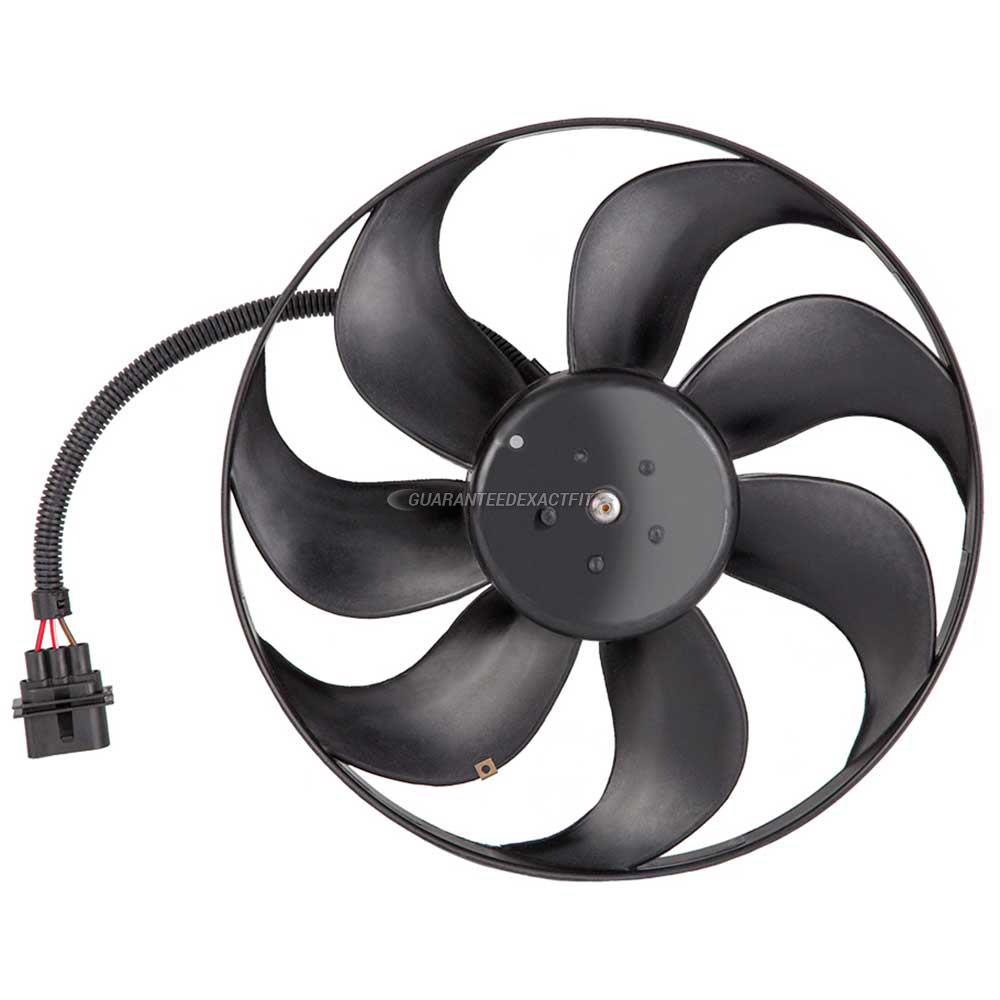 2007 Volkswagen Golf Cooling Fan Assembly