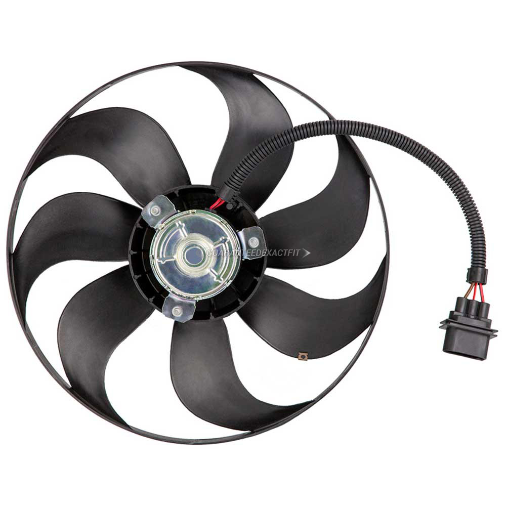2007 Volkswagen Golf Cooling Fan Assembly
