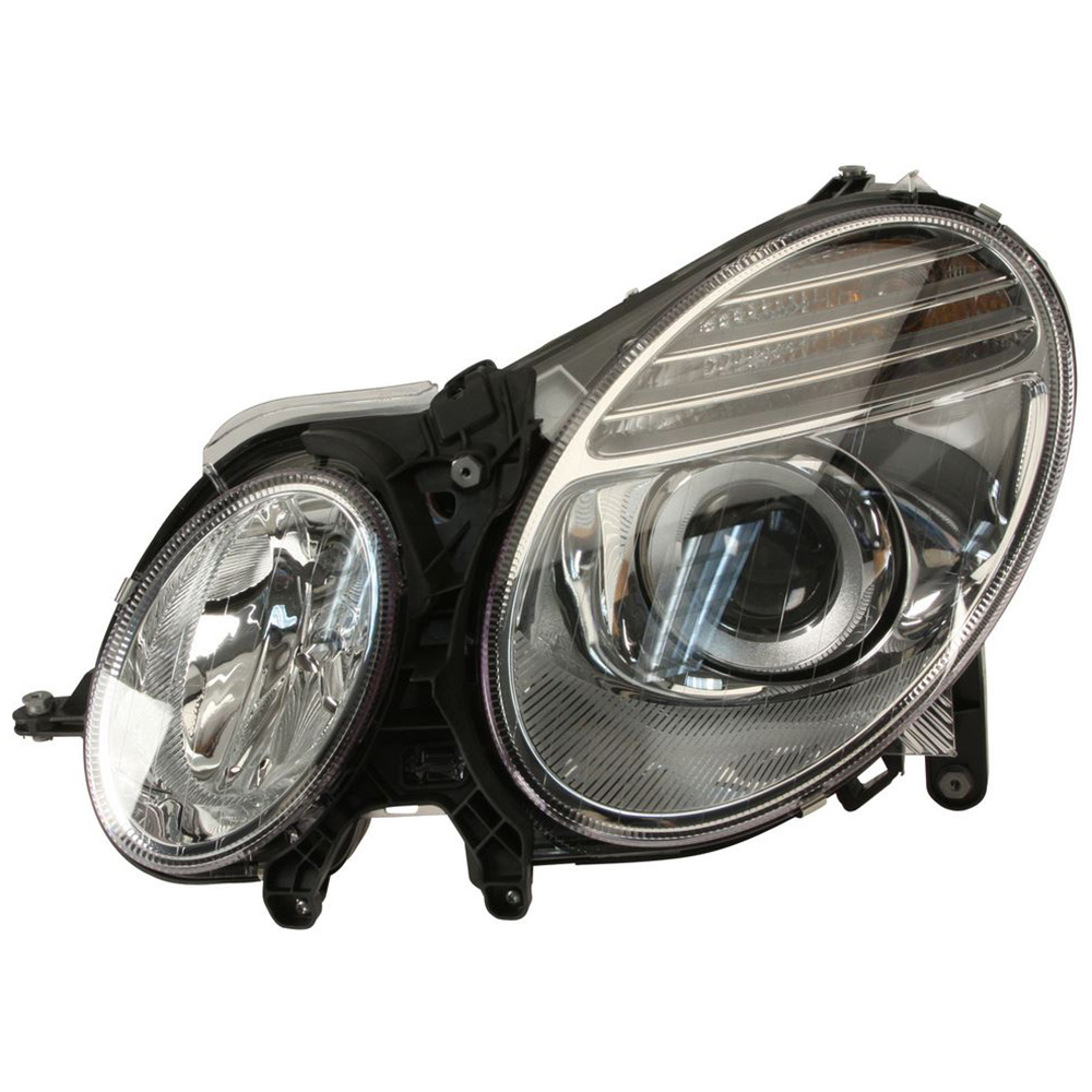 2009 Mercedes Benz E320 Headlight Assembly Pair