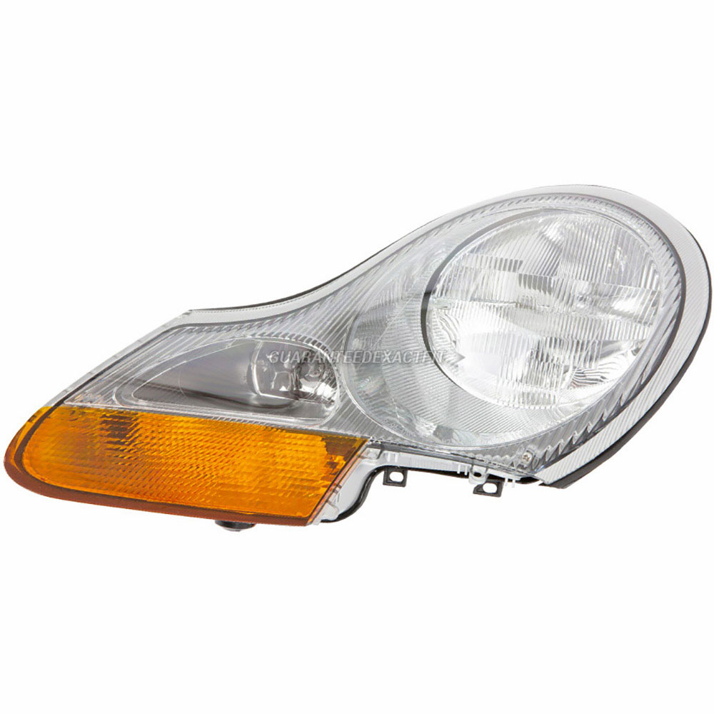 2000 Porsche Boxster Headlight Assembly Pair