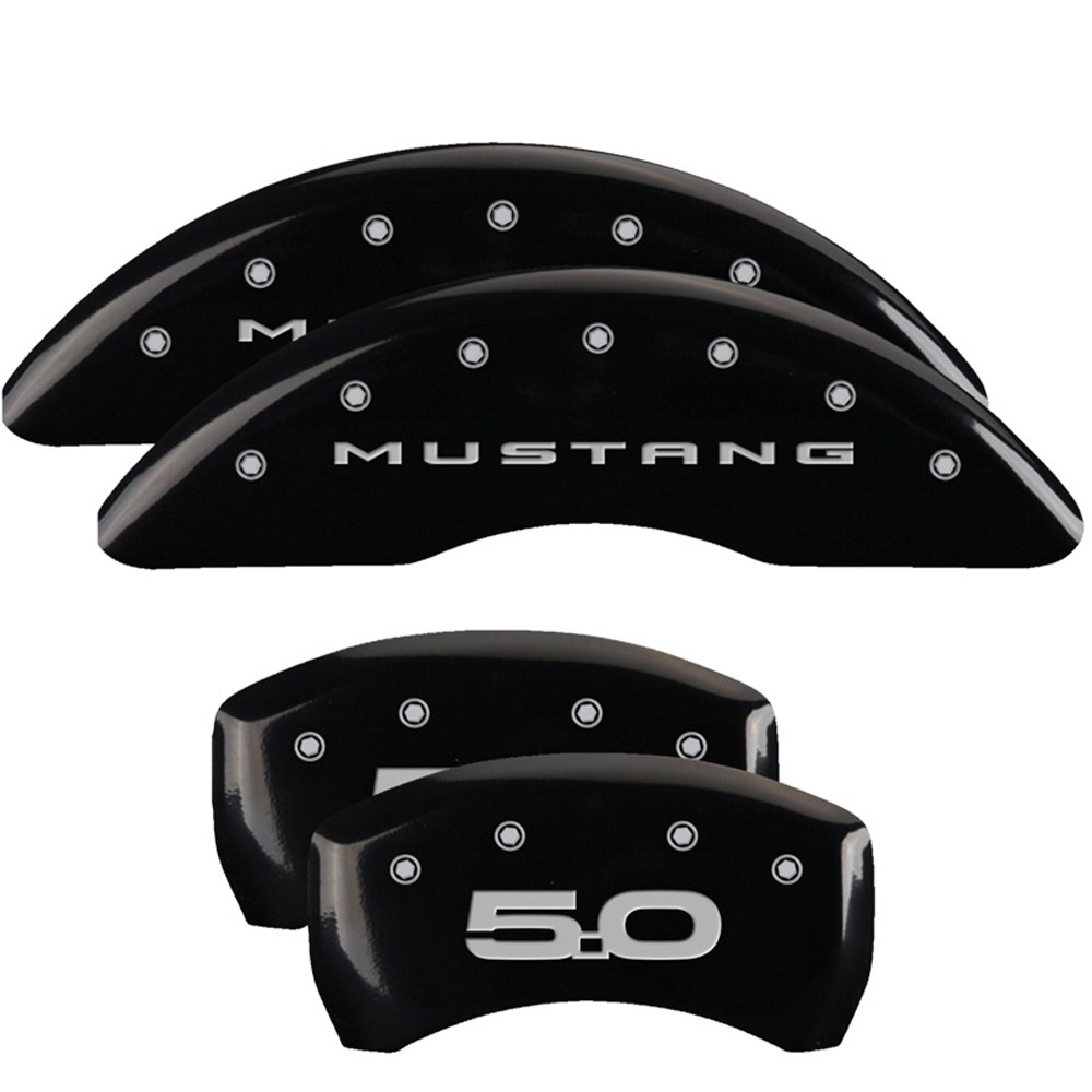 MGP Caliper Covers 10200SM52BK Disc Brake Caliper Cover