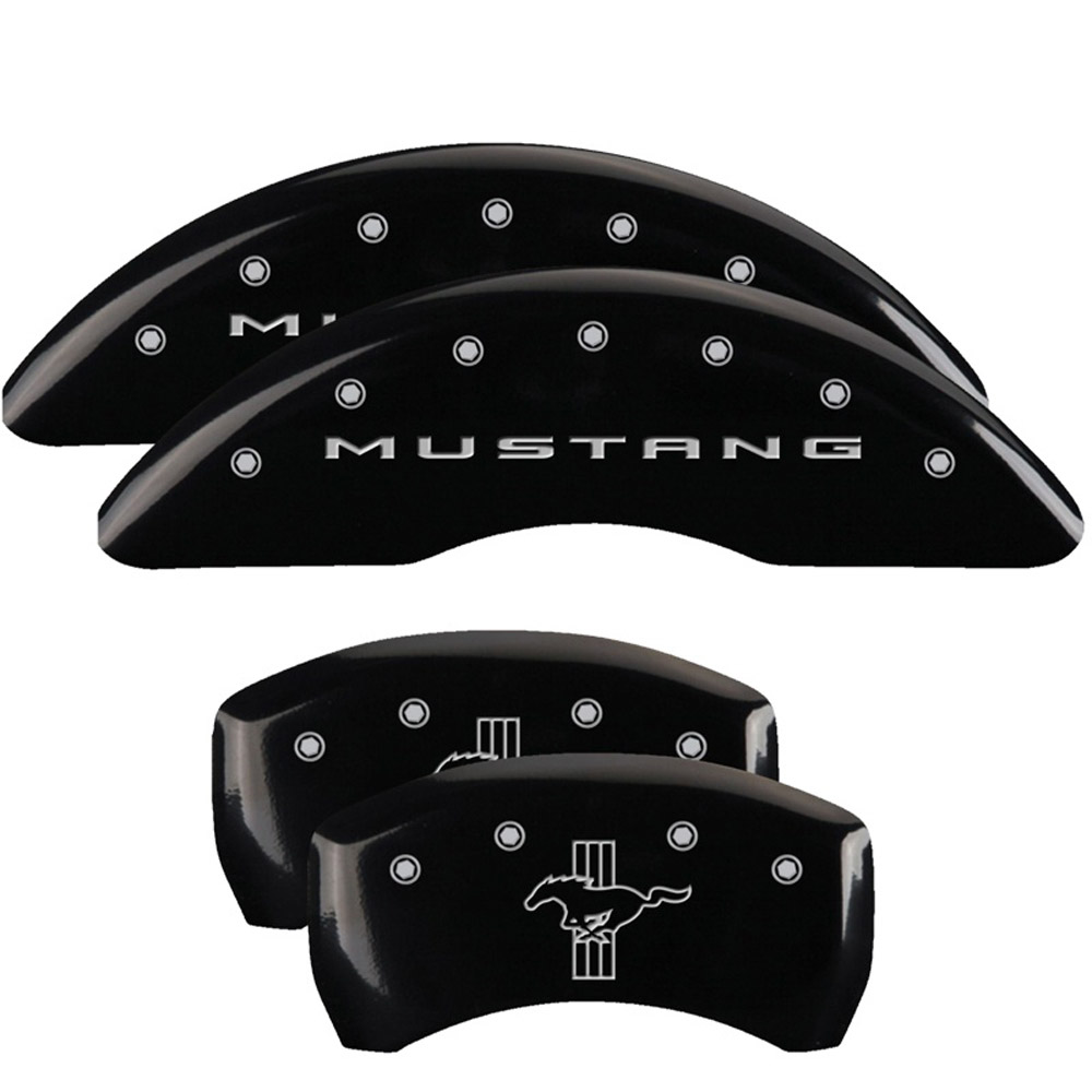 MGP Caliper Covers 10200SMB2BK Disc Brake Caliper Cover
