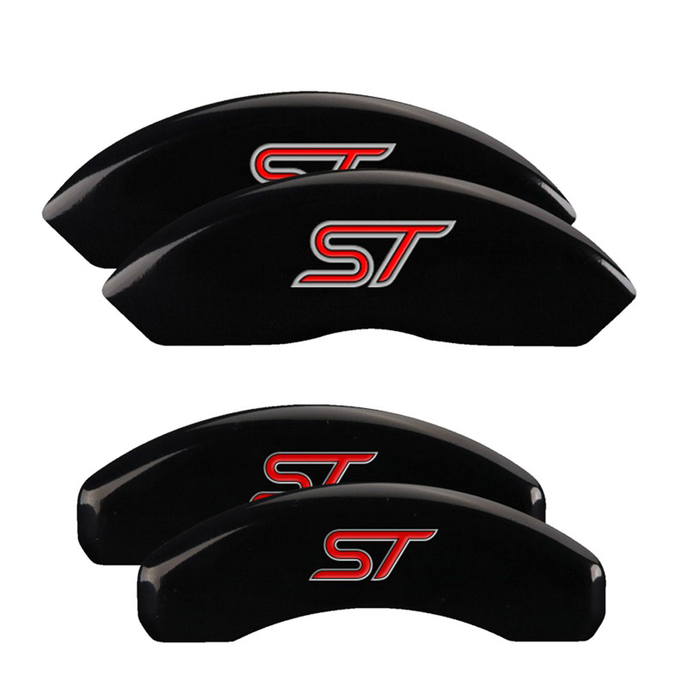 MGP Caliper Covers 10254SST1BK Disc Brake Caliper Cover