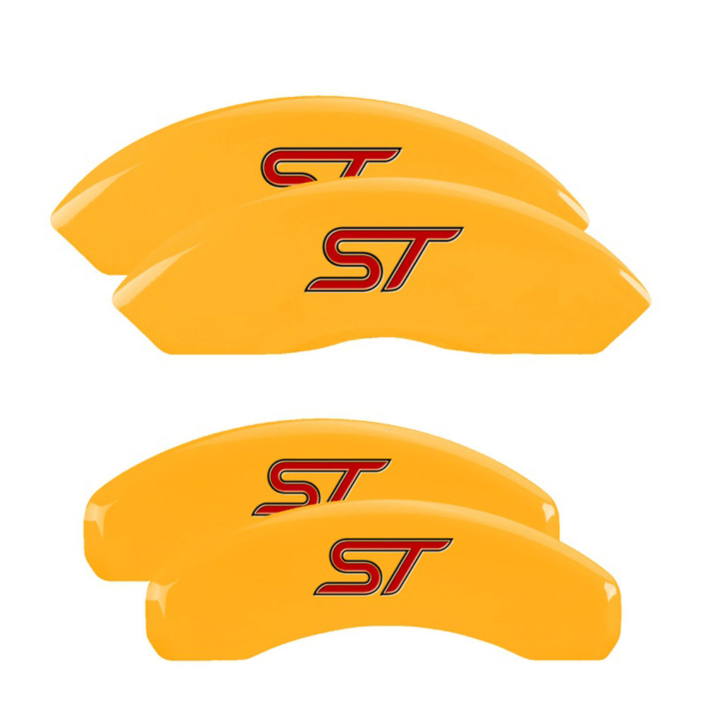 MGP Caliper Covers 10258SST1YL Disc Brake Caliper Cover