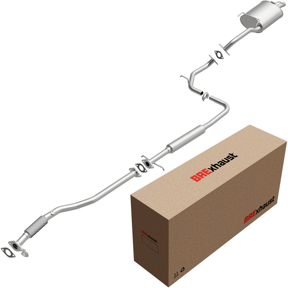  Hyundai accent exhaust system kit 