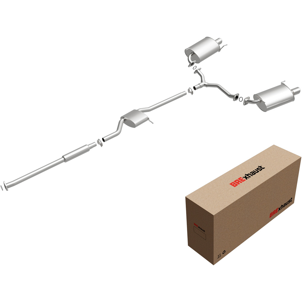 2008 Acura Tl exhaust system kit 