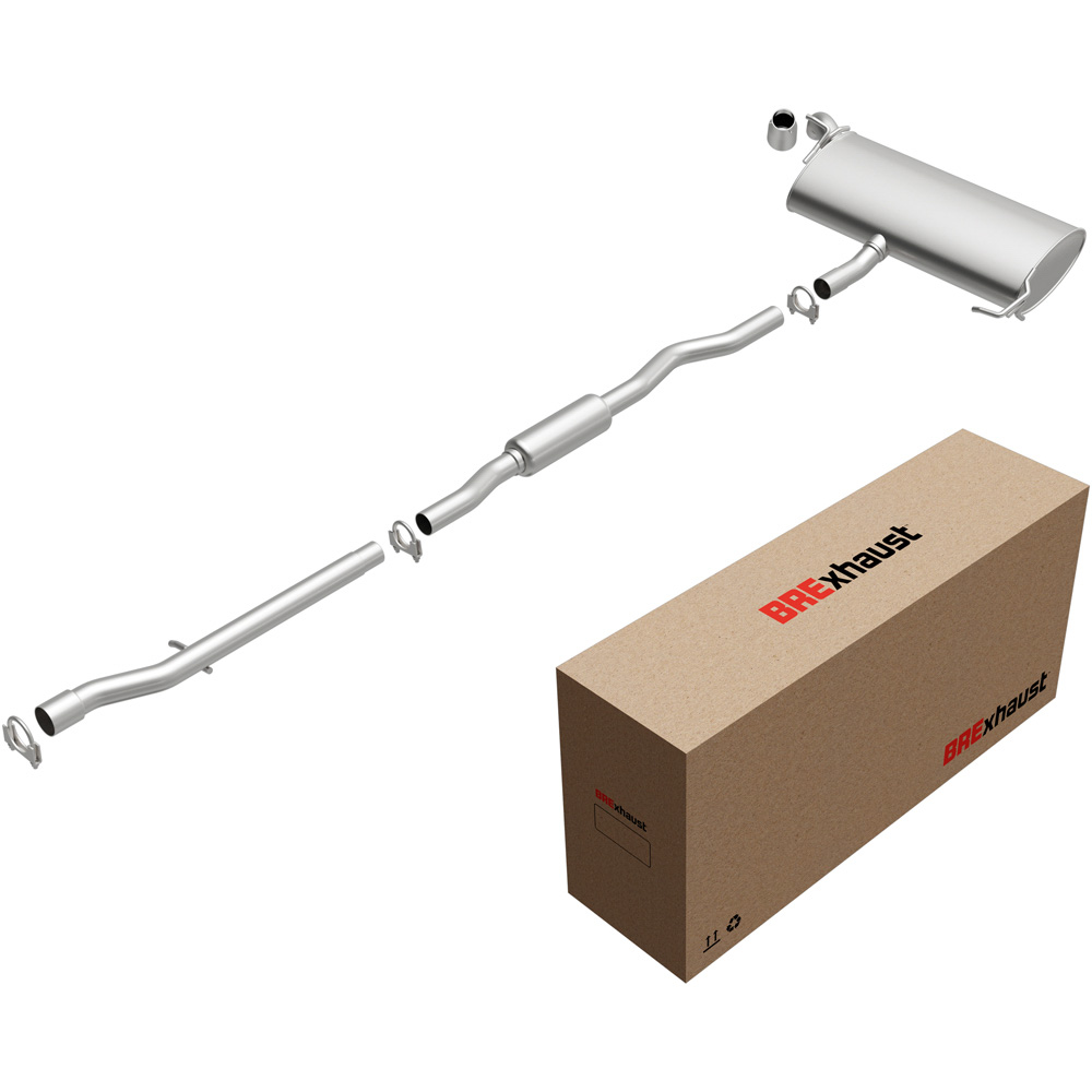 2008 Jeep compass exhaust system kit 