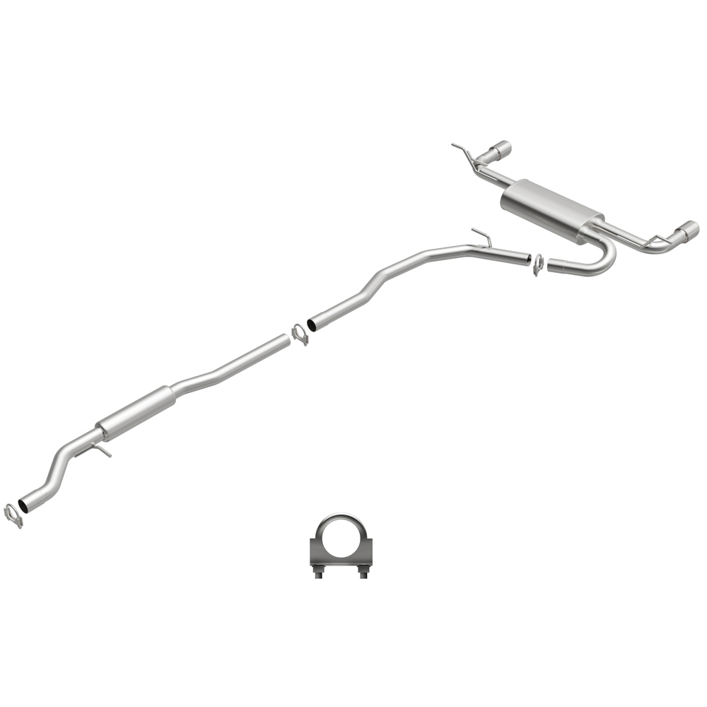  Lincoln mkx exhaust system kit 