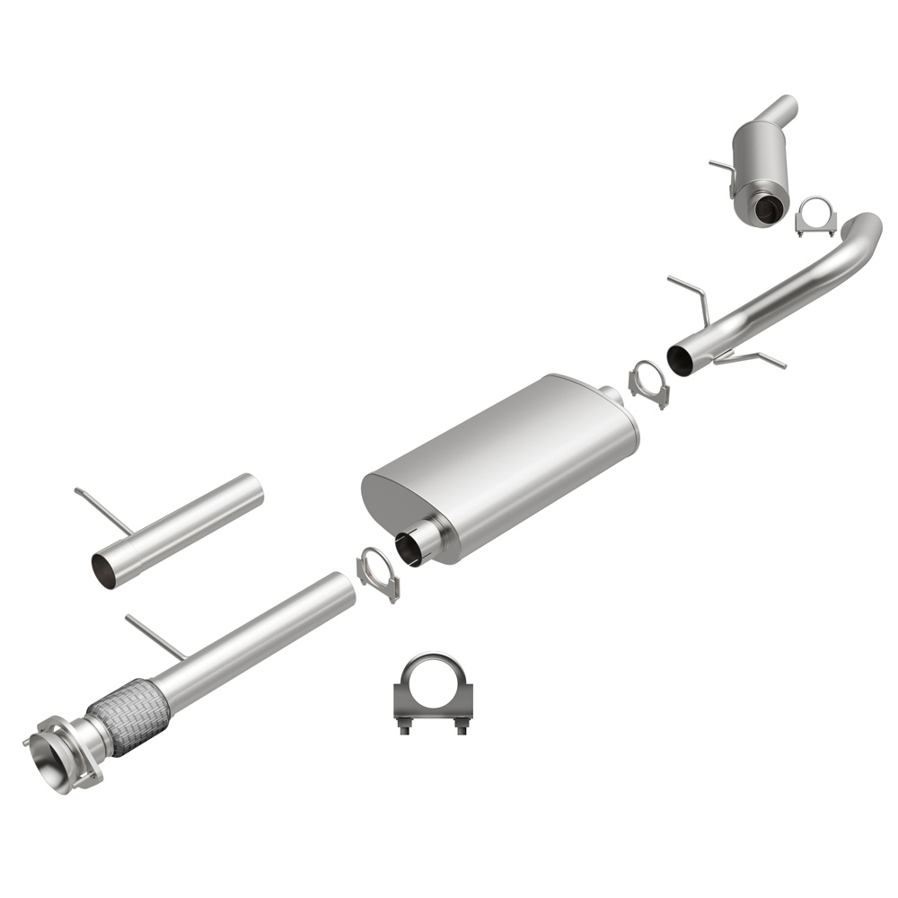  Cadillac escalade ext exhaust system kit 