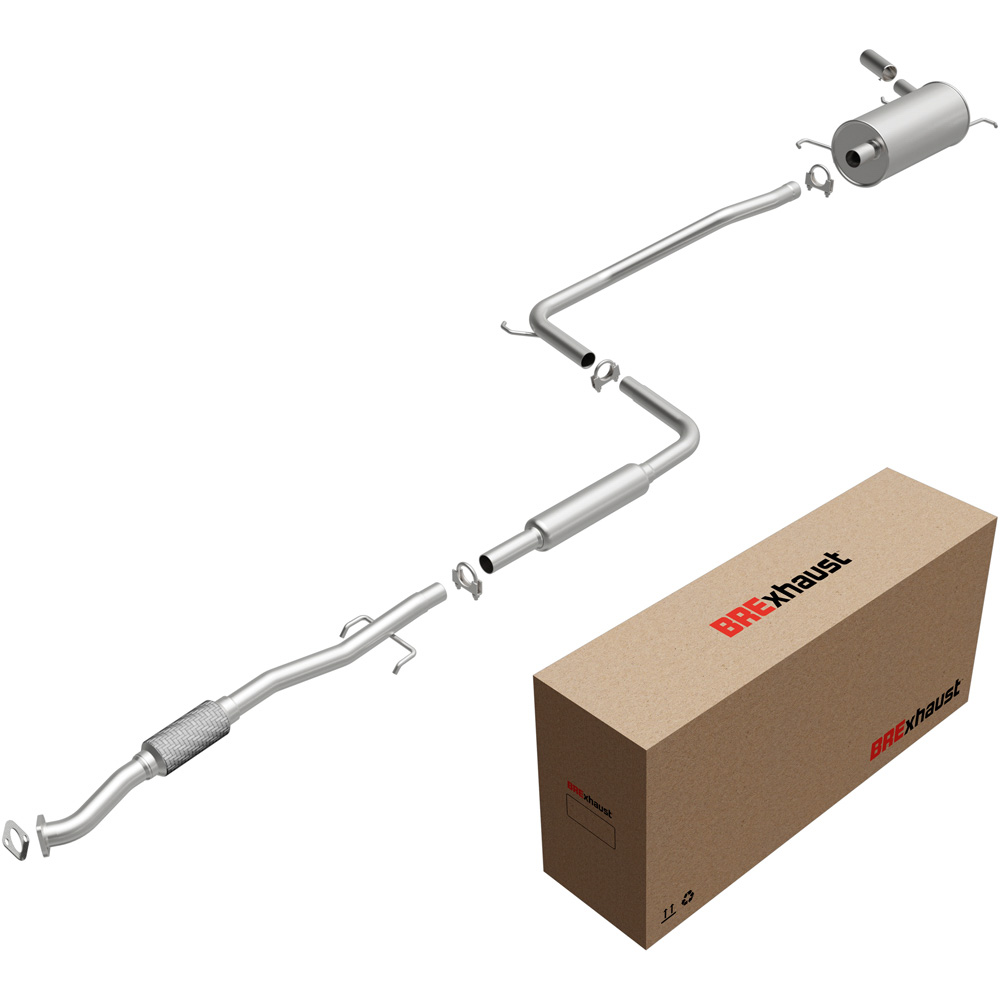 2000 Ford escort exhaust system kit 