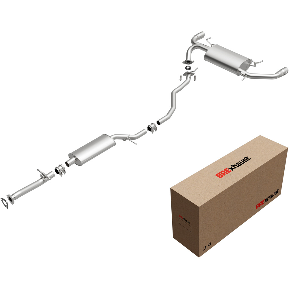  Acura rdx exhaust system kit 