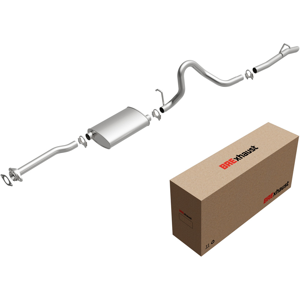 2002 Ford mustang exhaust system kit 