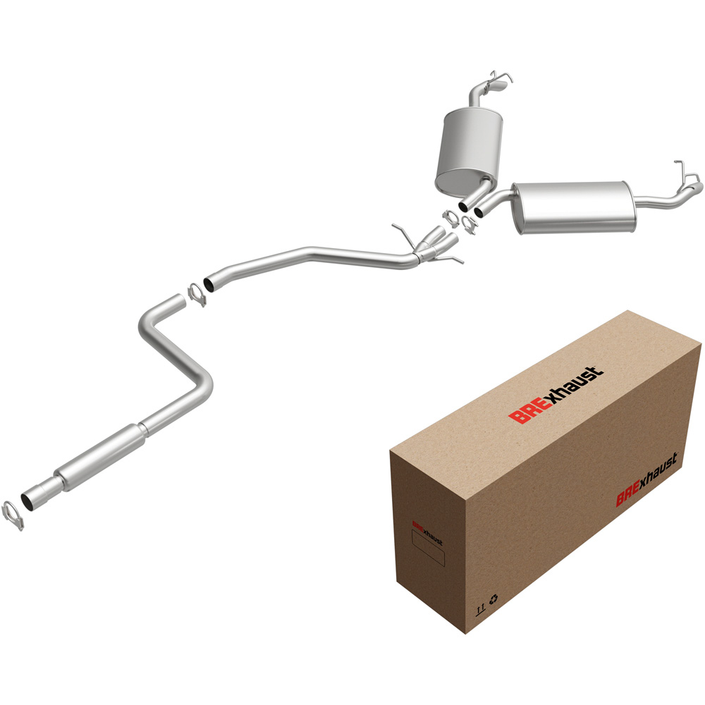 2002 Cadillac Deville exhaust system kit 