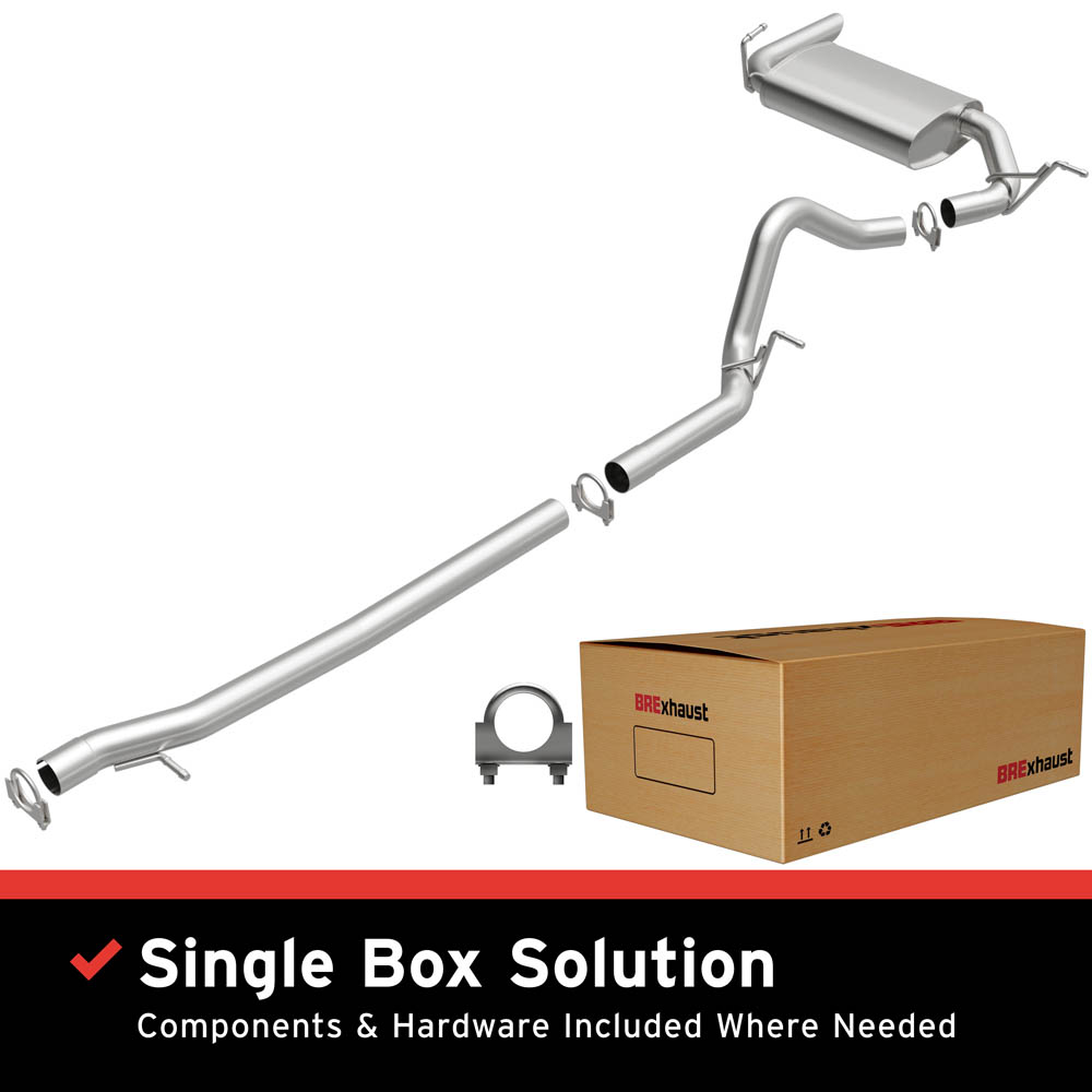 2012 Jeep Wrangler Exhaust System Kit