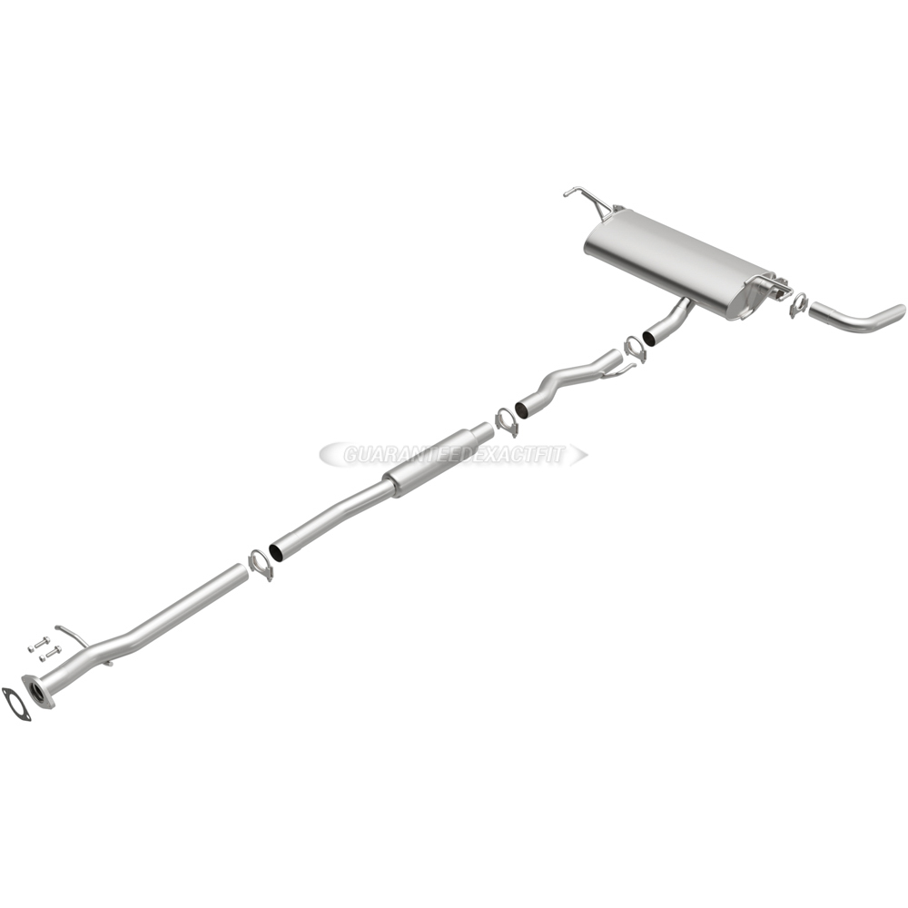 2017 Nissan Rogue Exhaust System Kit