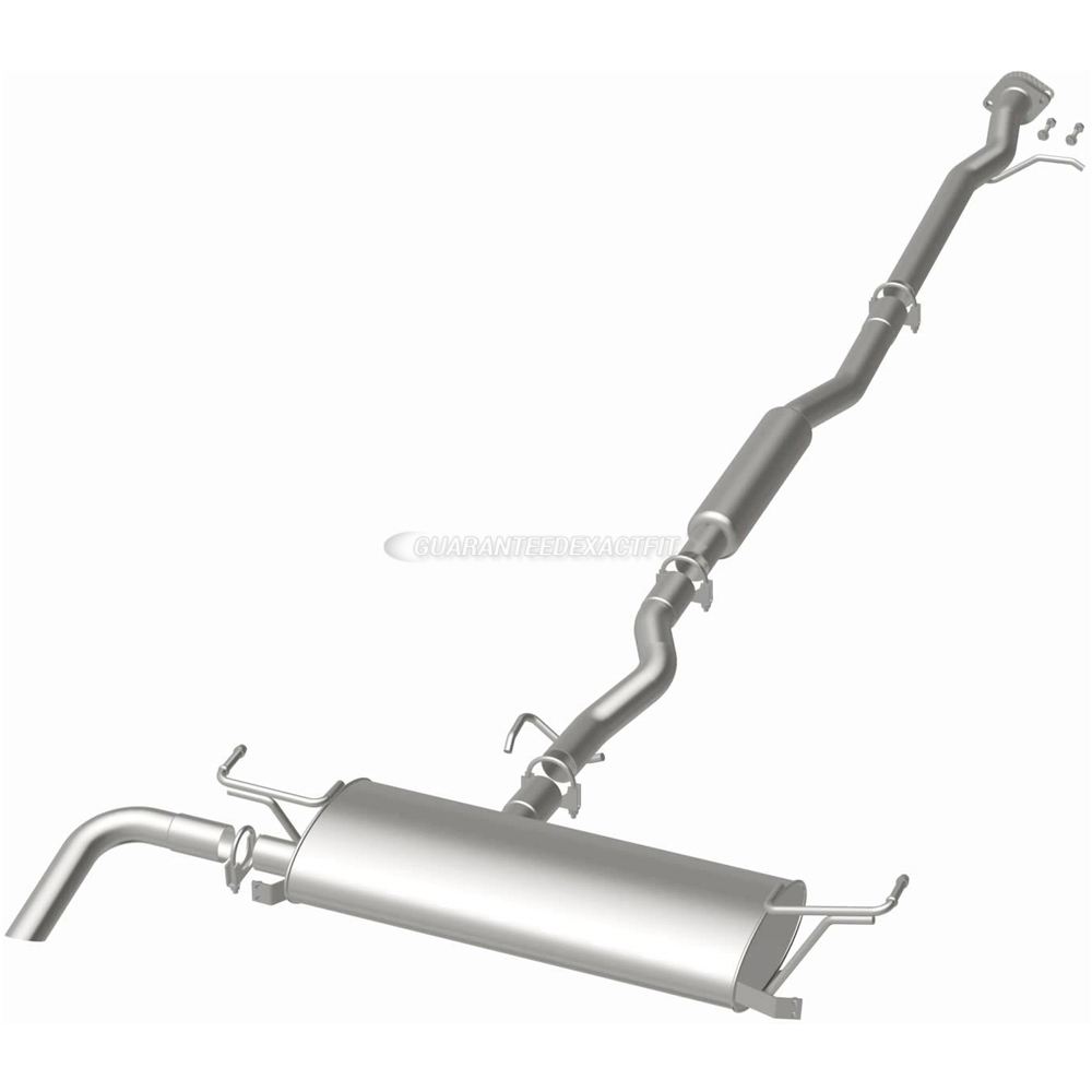 2017 Nissan Rogue Exhaust System Kit