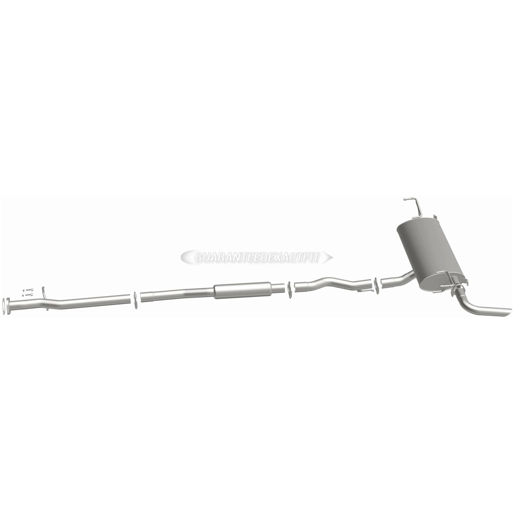 2017 Nissan Rogue Exhaust System Kit
