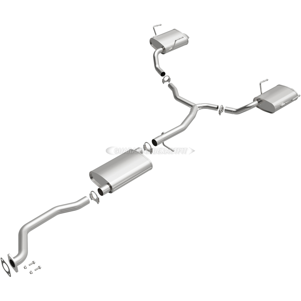 2013 Gmc Acadia Exhaust System Kit