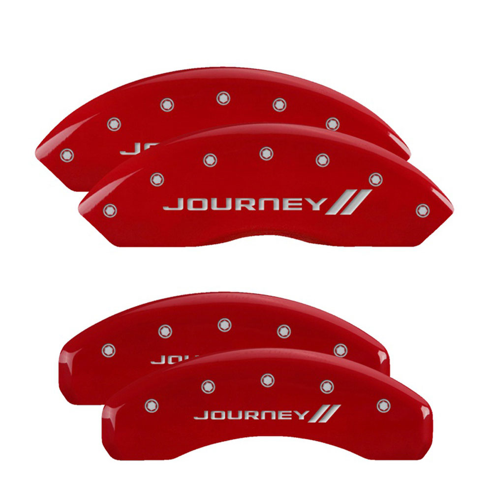 MGP Caliper Covers 12200SJNYRD Disc Brake Caliper Cover