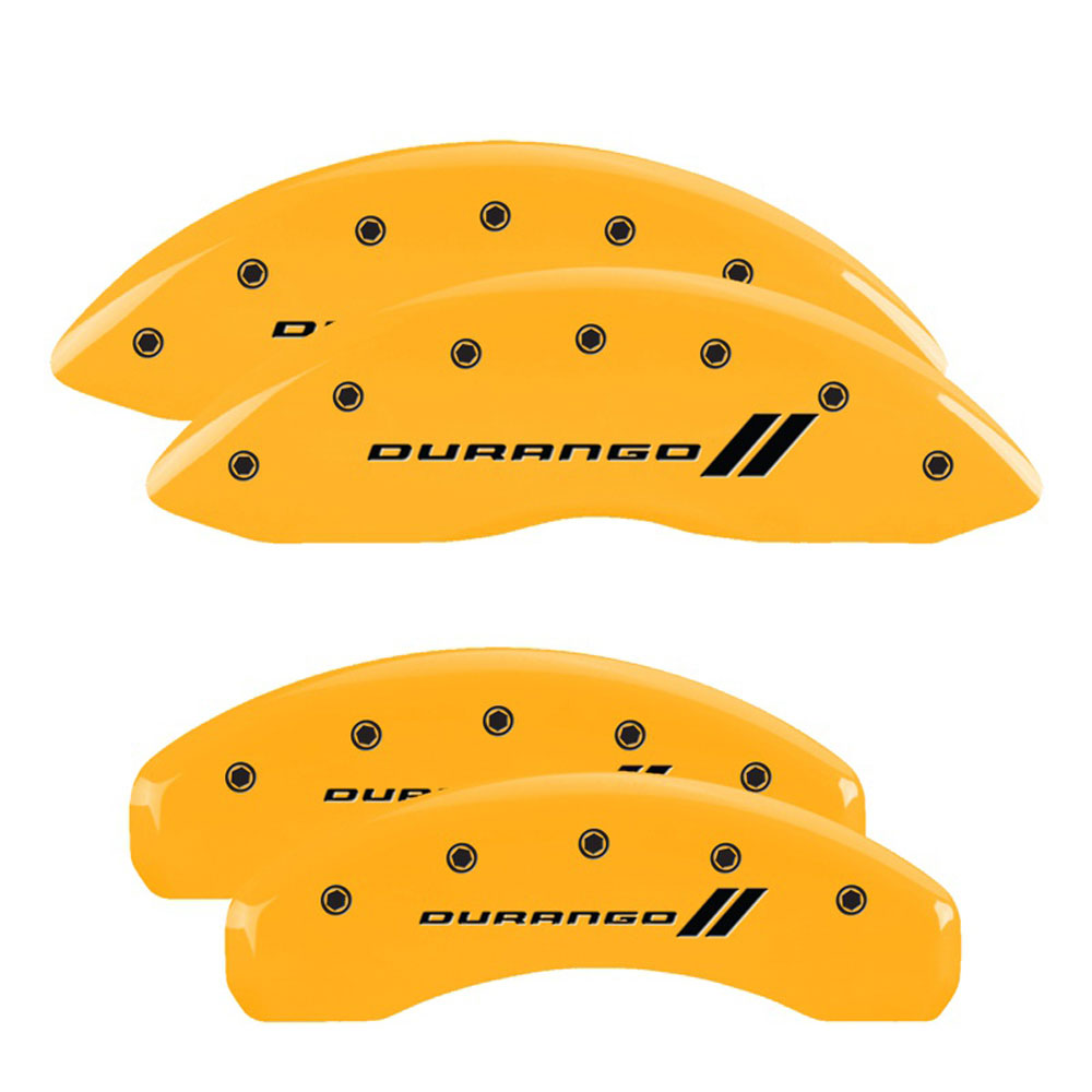 MGP Caliper Covers 12204SDGOYL Disc Brake Caliper Cover