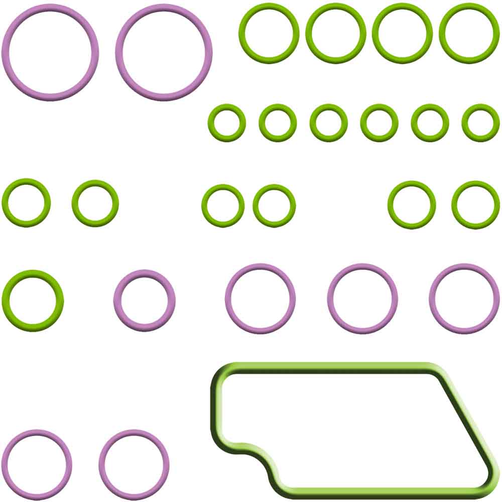1996 Mercedes Benz SL320 A/C System O-Ring and Gasket Kit