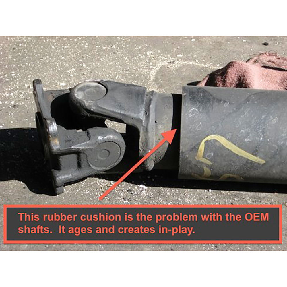 1999 Toyota 4Runner Driveshaft Rear Shaft 2 Wheel Drive 4 Cylinder