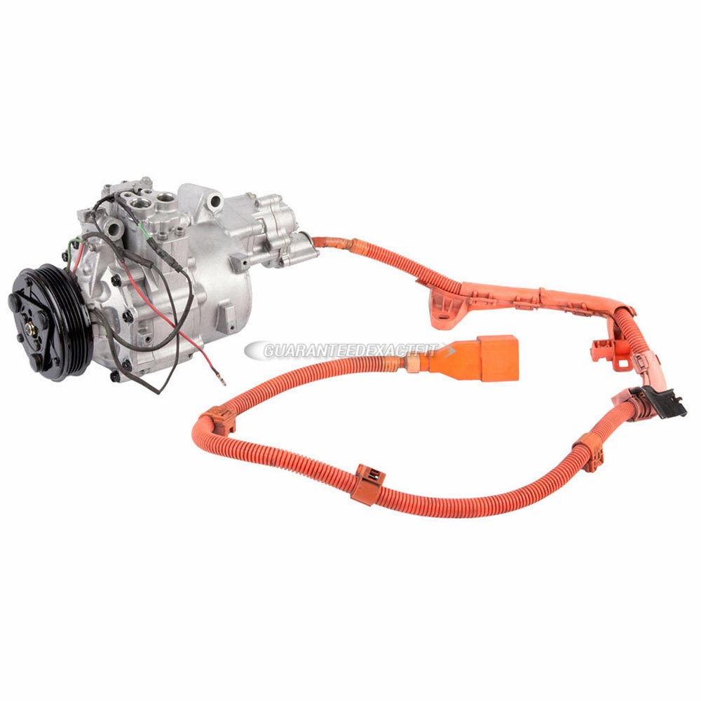 2008 Honda Civic A/C Compressor 1.3L Hybrid Engine 6002141 RC