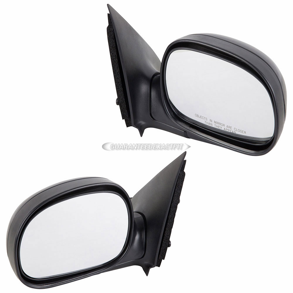 2000 Ford F Series Trucks Side View Mirror Set