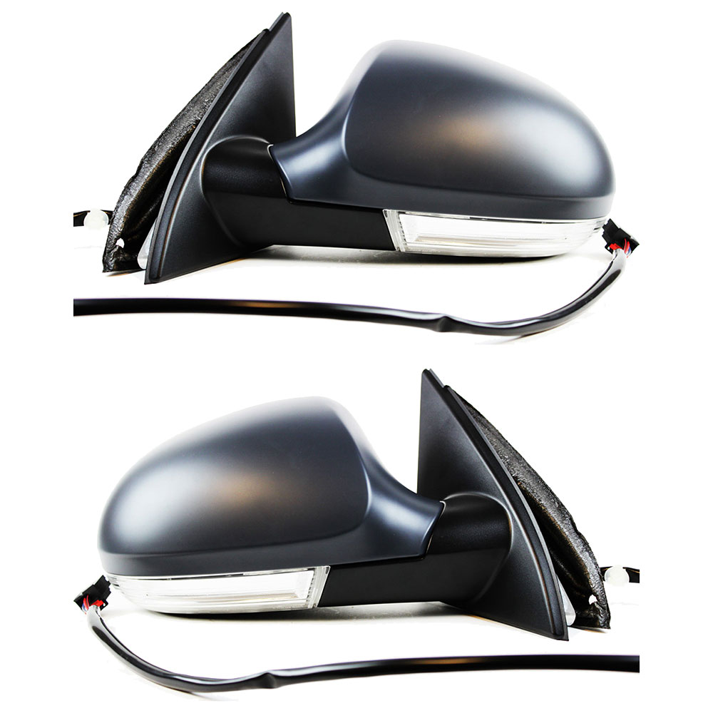 2009 Volkswagen Passat Side View Mirror Set