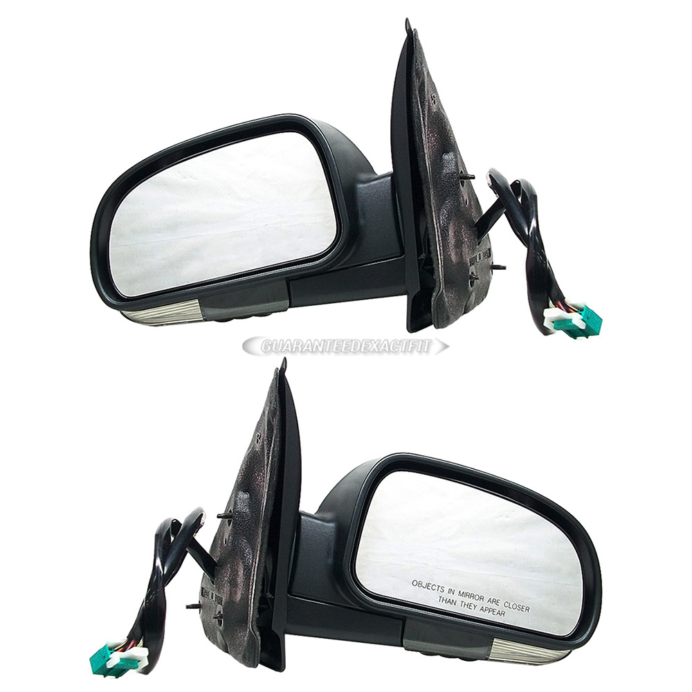 BuyAutoParts 14-80754DWRT Side View Mirror Set